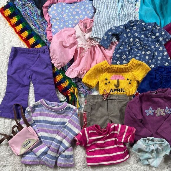 Vintage 18” Doll Clothes Outfit Accessories Bundle Lot - Picture 5 of 5